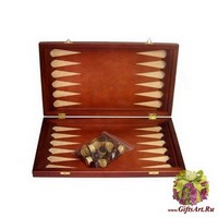 Нарды полированные средние