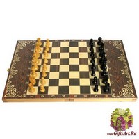 Шахматы классические малые деревянные (высота короля 2,50&quot;)