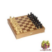 Шахматы классические малые деревянные (высота короля 2,75&quot;)