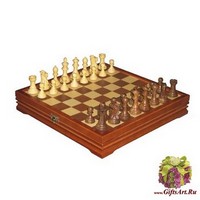 Шахматы классические малые деревянные (высота короля 2,75&quot;)