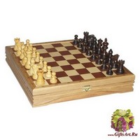 Шахматы классические малые деревянные (высота короля 2,75&quot;)