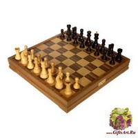 Шахматы классические стандартные деревянные утяжеленные (высота короля 3,75&quot;)