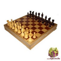 Шахматы классические стандартные деревянные утяжеленные (высота короля 3,75&quot;)
