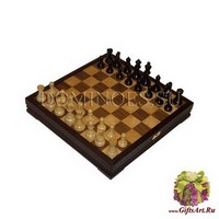 Шахматы классические средние деревянные утяжеленные (высота короля 3,25&quot;)
