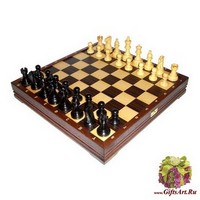 Шахматы классические стандартные деревянные утяжеленные (высота короля 3,75&quot;)