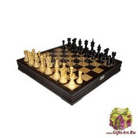 Шахматы классические стандартные деревянные утяжеленные (высота короля 3,75&quot;)