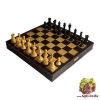 Шахматы классические большие деревянные утяжеленные (высота короля 4,00&quot;)