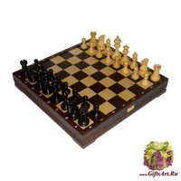 Шахматы классические стандартные деревянные утяжеленные (высота короля 4,00&quot;)