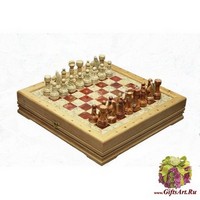 Шахматы каменные средние (высота короля 3,10&quot;)