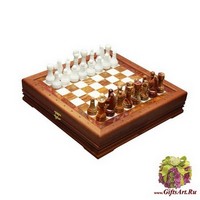 Шахматы каменные малые (высота короля 3,10&quot;)