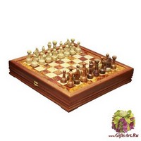 Шахматы каменные стандартные (высота короля 3,50&quot;)