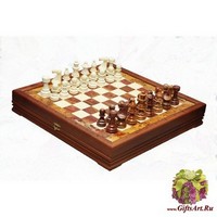 Шахматы каменные Европейские (высота короля 3,50&quot;)