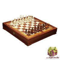 Шахматы каменные Американские (высота короля 3,50&quot;)