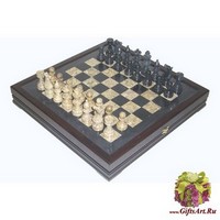 Шахматы каменные Европейские (высота короля 3,50&quot;)