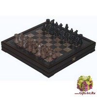 Шахматы каменные Европейские (высота короля 3,50&quot;)