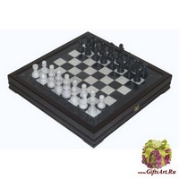 Шахматы каменные Американские (высота короля 3,50&quot;)