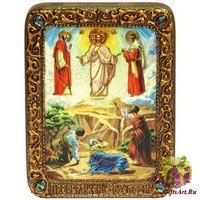 Подарочная икона &quot;Преображение Господне&quot; на мореном дубе