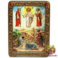 Подарочная икона &quot;Преображение Господне&quot; на мореном дубе