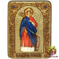 Подарочная икона &quot;Святая великомученица Екатерина&quot; на мореном дубе