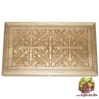 Резные нарды из массива натурального дуба с ложементом