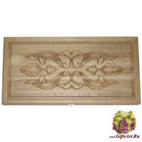 Резные нарды из массива натурального дуба &quot;Саламандра&quot;