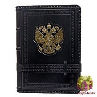 Ежедневник А5 «Россия Златоглавая» чёрный