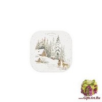 Домик в горах Свеча в металле Wax Lyrical