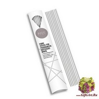 Палочки фибра для ароматического диффузора 20 см белые Bago home