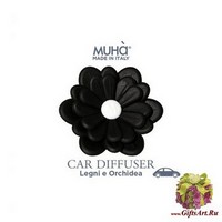 Ордидея и драгоценное дерево Ароматизатор для автомобиля Muha`