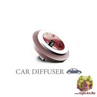 Красная роза Автомобильный диффузор Muha`