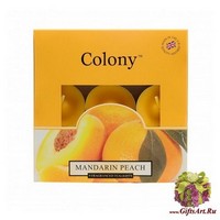 Мандарин и персик Набор чайных свечей (9 шт.) Wax Lyrical