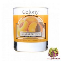 Мандарин и персик Ароматическая свеча Wax Lyrical