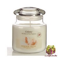 Свежая пудра Ароматическая свеча средняя Wax Lyrical