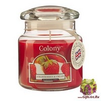 Сочная клубника Ароматическая свеча сред. Wax Lyrical