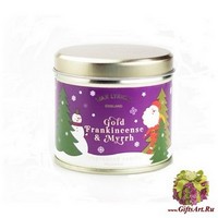 Новогодние игрушки Свеча в металле Wax Lyrical