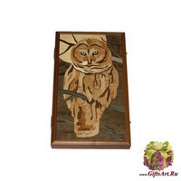 Эксклюзивные нарды &quot;Сова на дереве&quot;