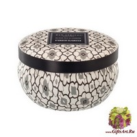 Черный чай и жасмин Свеча в металле Wax Lyrical