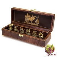 Стопки-перевертыши «Звери №2» 6 шт.