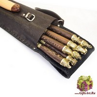 Шашлычный набор «Охота № 2» на 8 шампуров