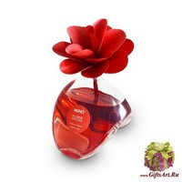 Апельсин и итальянские специи Ароматический диффузор с цветком 400 мл. Muha`