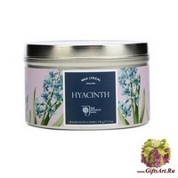 Гиацинт Свеча в металле Wax Lyrical