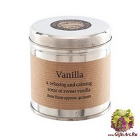 Ваниль Ароматическая свеча в металле St Eval candle co.