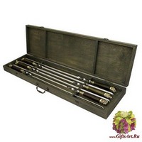 Набор шампуров подарочный «Премиум»