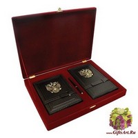 Подарочный набор «Россия златоглавая» чёрный