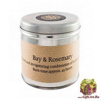 Розмарин и лавр Ароматическая свеча в металле St Eval candle co.