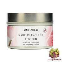 Бутон розы Свеча в металле Wax Lyrical