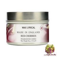 Вишня Свеча в металле Wax Lyrical