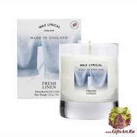 Лен Ароматическая свеча Wax Lyrical