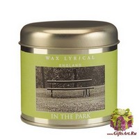 Прогулка в парке Свеча в металле Wax Lyrical